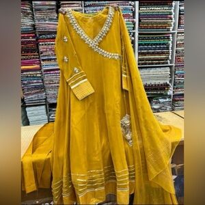 Indian/Pakistani Yellow dress